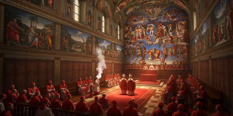 Conclave 2025 : Qui Sera le Prochain Pape ? - Viral Mag Le conclave 2025 débute à Rome pour élire le nouveau pape Découvrez les enjeux favoris et défis de cette élection historique Viral Mag