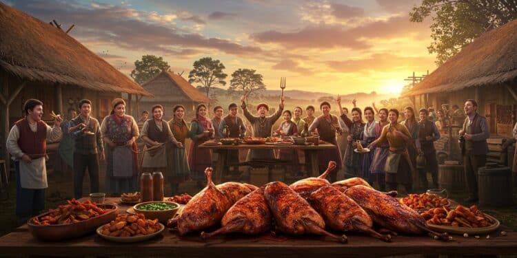 À Saramon le concours du plus gros mangeur de magrets attire les gourmands Qui battra le record dun kilo en 5 minutes  Découvrez ce défi unique    Viral Mag