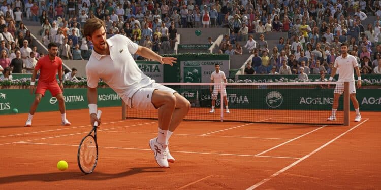 Un coup génial de Corentin Moutet face à Novak Djokovic à Roland Garros a enflammé le public et fait sourire le Serbe Découvrez ce moment magique    Viral Mag