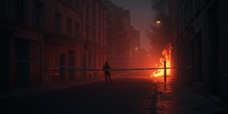 Corps Brûlé à Clermont-Ferrand : Un Crime Choquant - Viral Mag Un corps partiellement brûlé un couteau dans la tête un crime atroce secoue Clermont Ferrand Découvrez les détails de cette affaire mystérieuse Viral Mag