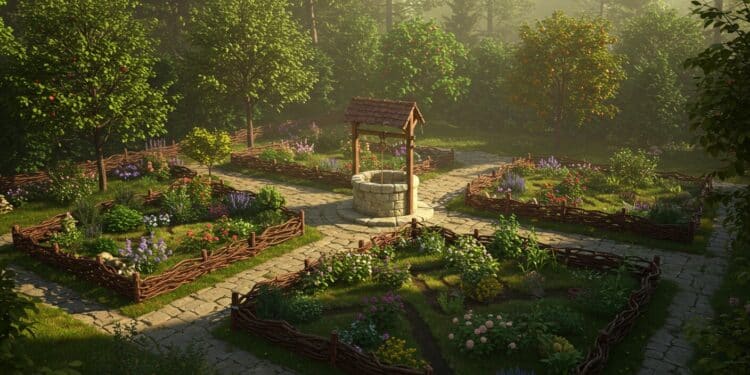 Découvrez comment créer un jardin médiéval authentique  plantes aménagement entretien Transformez votre espace en un havre de paix inspiré du Moyen Âge   Viral Mag