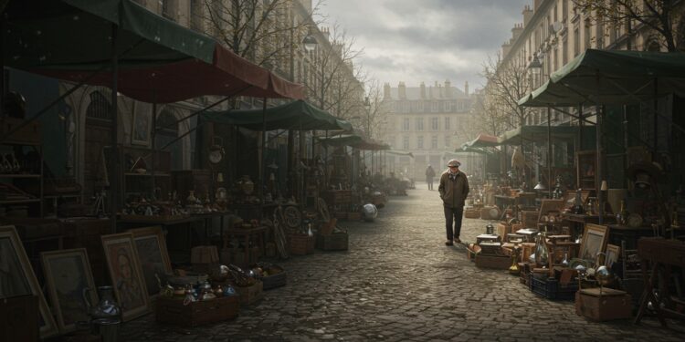 Crises Mondiales : Les Puces de Saint-Ouen en Souffrance - Viral Mag Les antiquaires de Saint Ouen touchés par les crises internationales luttent face à la baisse des acheteurs étrangers Découvrez leur combat Viral Mag