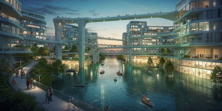 Crue et Urbanisme : Vitry-sur-Seine Reinvente l’Avenir - Viral Mag Un quartier XXL à Vitry sur Seine défie les crues avec passerelles et rues surélevées Découvrez comment il sadapte pour 20 000 habitants dici 2040 Viral Mag