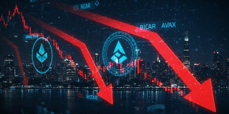 Cryptos en Baisse : NEAR et AVAX Chutent de 7,4% - Viral Mag Le marché crypto recule NEAR et AVAX dégringolent de 74 Analyse des performances leaders et perspectives du CoinDesk 20 Lisez pour comprendre Viral Mag
