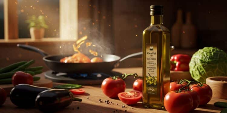 Cuisine t on sans risque avec lhuile dolive  Découvrez si la chaleur altère ses bienfaits comment préserver sa saveur et les alternatives pour cuisiner   Viral Mag