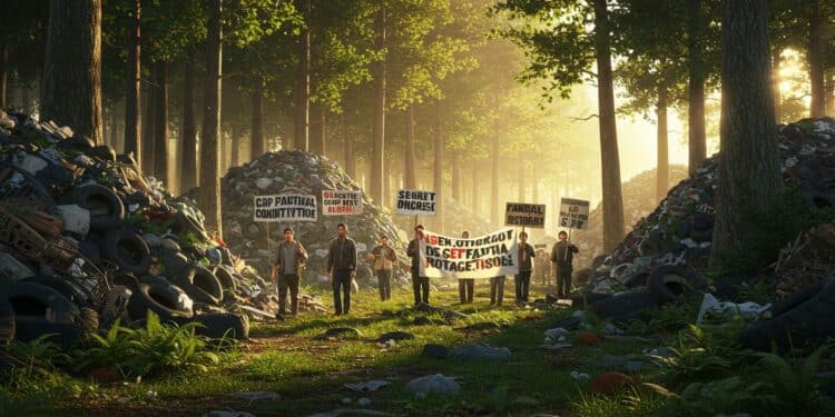 Décharge Sauvage : La Lutte Acharnée D’une Forêt - Viral Mag Depuis 7 ans habitants et élus luttent contre une décharge illégale en forêt Découvrez leur combat pour sauver lenvironnement   Viral Mag