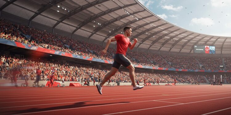 Défiez le Record de Vitesse à Champigny - Viral Mag Inauguration du stade rénové à Champigny tentez de battre le record de vitesse de 100 m dans une journée festive et sportive Viral Mag