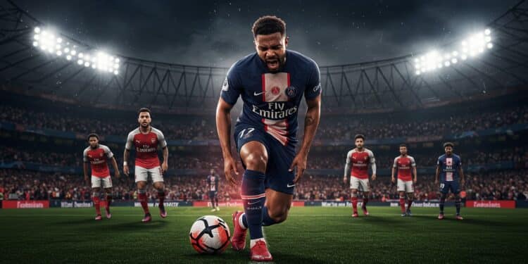 Dembélé Blessé : Impact sur PSG-Arsenal - Viral Mag La blessure dOusmane Dembélé avant PSG Arsenal en Ligue des champions inquiète Décryptage de son état et de son rôle clé pour le match retour   Viral Mag