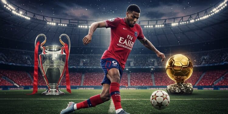Ousmane Dembélé brille au PSG et vise la Ligue des Champions Le Ballon dOr  Secondaire face au collectif Découvrez son parcours et ses ambitions   Viral Mag