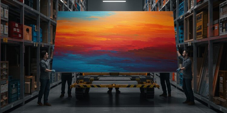 Déménager 120 000 Œuvres : Un Défi Artistique - Viral Mag Le Centre Pompidou ferme pour travaux découvrez le défi monumental du transfert de 120 000 œuvres dart un chantier unique mêlant logistique et passion Viral Mag