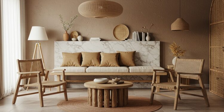 Design : L’Essence du Brut et de l’Authentique - Viral Mag Explorez le design responsable matériaux bruts artisanat et écoresponsabilité redéfinissent nos intérieurs dans une quête dauthenticité Viral Mag