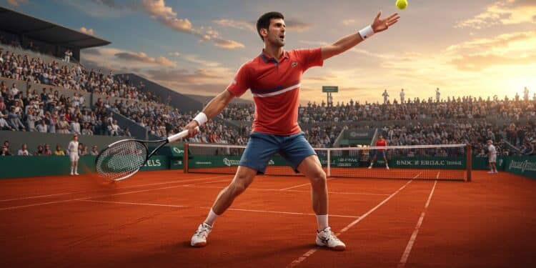 Djokovic Triomphe à Roland-Garros : Début Parfait - Viral Mag Djokovic domine son 1er tour à Roland Garros 2025 face à McDonald Un départ idéal pour viser un 25e titre en Grand Chelem Découvrez son parcours Viral Mag