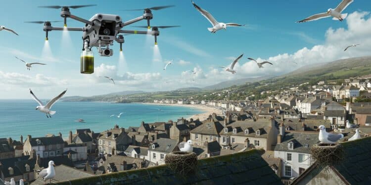 Drones Et Goélands : Une Cohabitation Innovante - Viral Mag Découvrez comment des drones stérilisent les œufs de goélands pour réguler leur population tout en respectant la nature Une solution technologique fascinante Viral Mag
