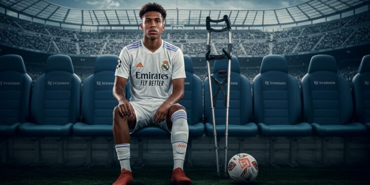 Endrick jeune star du Real Madrid blessé à la jambe droite manquera le Mondial des clubs Découvrez limpact sur léquipe et son avenir   Viral Mag
