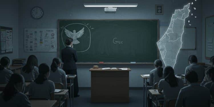 Une professeure suspendue pour une minute de silence à Gaza soulève un débat sur la neutralité Découvrez les enjeux et réactions dans cette affaire sensible   Viral Mag