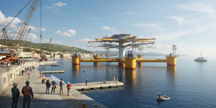 Éoliennes Flottantes : Spectacle Unique à Port-la-Nouvelle - Viral Mag Assistez au montage des éoliennes flottantes à Port la Nouvelle Un spectacle unique à 18 km du Barcarès avec des vues imprenables et une prouesse technique Viral Mag