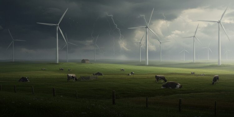 Les éoliennes affectent elles les troupeaux  Éleveurs en détresse et questions sur limpact environnemental des énergies vertes Découvrez un débat brûlant   Viral Mag