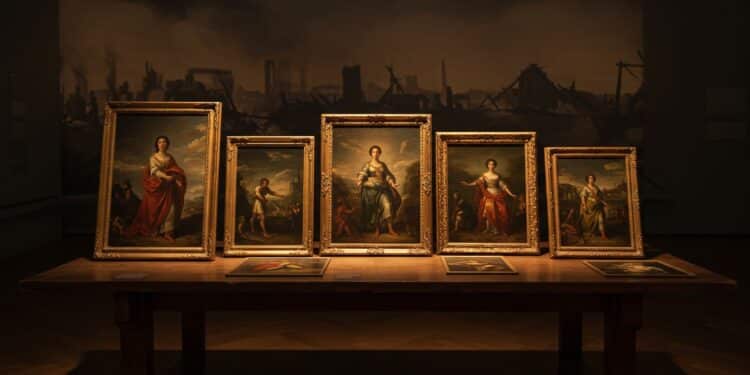 Espagne : Restitution de Tableaux Spoliés - Viral Mag LEspagne rend sept tableaux spoliés pendant la guerre civile aux descendants de Pedro Rico Une victoire pour la mémoire et la justice Viral Mag