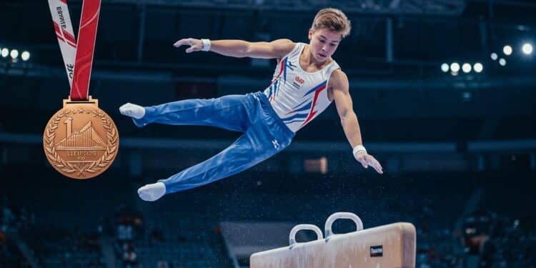 Euro de Gymnastique : La Révélation d’Anthony Mansard - Viral Mag Anthony Mansard 18 ans décroche le bronze à la barre fixe à lEuro de gymnastique 2025 Découvrez son parcours et lexploit de léquipe de France Viral Mag