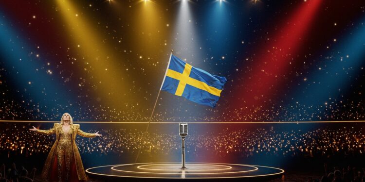 Eurovision 2025 : Suède Favorite, Céline Dion Émeut - Viral Mag Eurovision 2025 la Suède brille Céline Dion touche les cœurs Retour sur la première demi finale les qualifiés et les surprises à Bâle Viral Mag