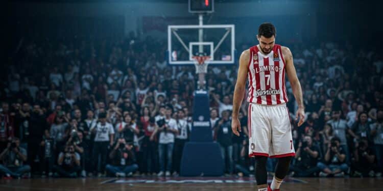 Evan Fournier en larmes après la défaite dOlympiakos face à Monaco en Euroligue voit ses rêves de titre seffondrer Retour sur un match intense   Viral Mag