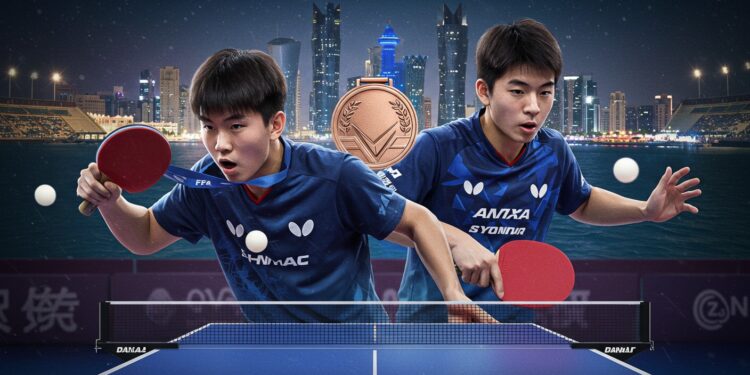 Félix Lebrun éliminé en simple aux Mondiaux de tennis de table mais prêt à briller en double avec son frère Alexis Découvrez son parcours et ses ambitions   Viral Mag