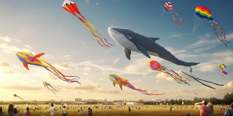Festival de Cerfs-Volants : Un Vent de Magie en Essonne - Viral Mag Le festival de cerfs volants sur lex base aérienne 217 a émerveillé 12 000 visiteurs Découvrez cet événement unique en Essonne Viral Mag