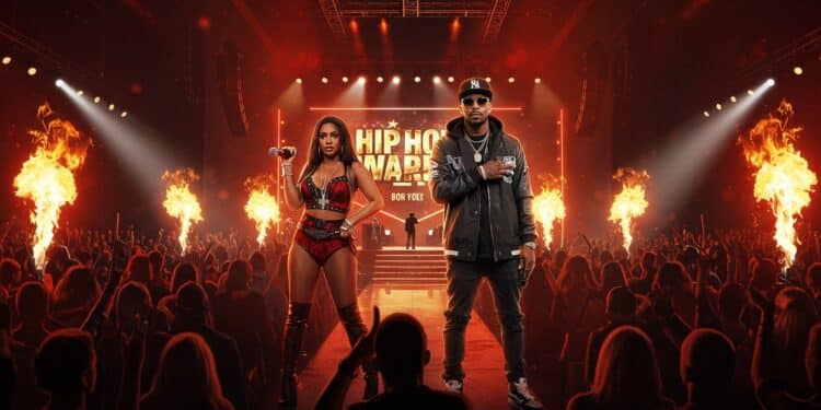Flammes 2025  Shay et Tiakola dominent la cérémonie du rap et hip hop Découvrez les moments forts les gagnants et lénergie unique de cet événement    Viral Mag