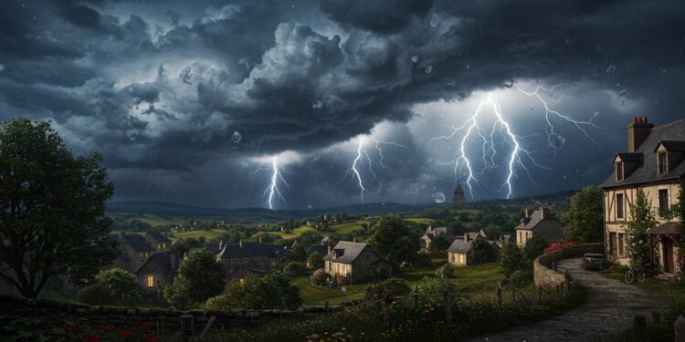 Forts Orages et Grêle : Alerte Météo en France - Viral Mag Orages violents et grêle menacent louest de la France ce week end Risques régions touchées et précautions à prendre dans notre article Viral Mag