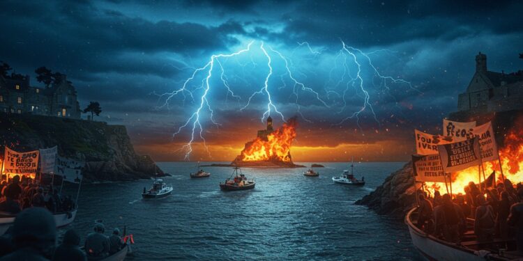 Fouesnant : Manifestation Anti-Bolloré Bloquée - Viral Mag À Fouesnant des associations dénonçant lextrême droite et lempire Bolloré se heurtent au refus municipal Une mobilisation en mer est maintenue Viral Mag