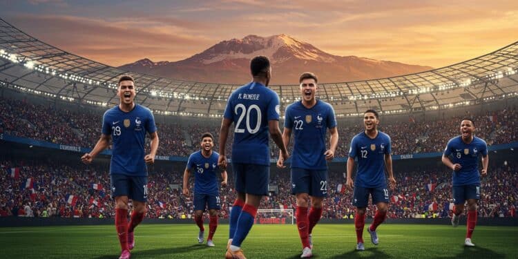 France U20 : Un Défi de Taille au Mondial 2025 - Viral Mag La France affronte les USA lAfrique du Sud et la Nouvelle Calédonie au Mondial U20 2025 Découvrez les enjeux les groupes et les favoris de ce tournoi au Chili   Viral Mag