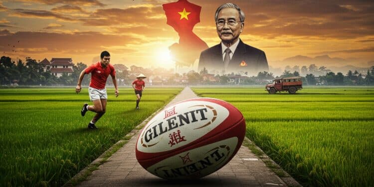 François Trinh-Duc au Vietnam avec Macron - Viral Mag Ancien joueur du XV de France François Trinh Duc accompagne Emmanuel Macron au Vietnam Découvrez son rôle et son engagement pour le rugby et les enfants Viral Mag