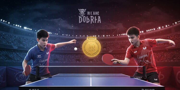 Frères Lebrun : En Route Vers la Gloire aux Mondiaux - Viral Mag Les frères Lebrun brillent aux Mondiaux de tennis de table à Doha qualifiés pour les quarts Découvrez leur parcours et leurs ambitions Viral Mag