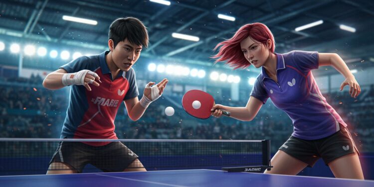 Frères Lebrun : Sur La Pointe Des Raquettes - Viral Mag Les frères Lebrun stars du tennis de table affrontent blessures et défis aux Mondiaux Découvrez leur ascension et leurs ambitions Viral Mag