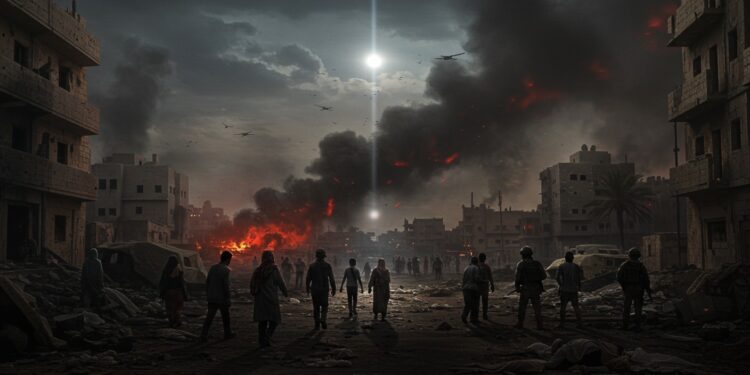 Gaza : Une Offensive Israélienne Intensifiée - Viral Mag Israël intensifie son offensive à Gaza pour vaincre le Hamas et libérer les otages causant des milliers de morts Découvrez les enjeux et impacts Viral Mag