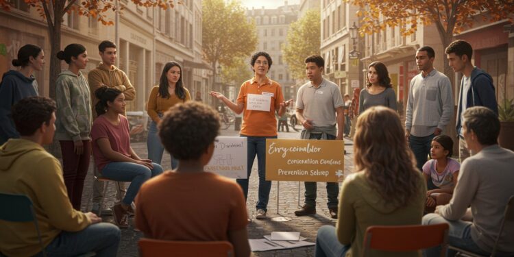 Geoffrey de Giacomo : L’Homme Qui Combat les Rixes - Viral Mag À Évry Geoffrey de Giacomo lutte contre les rixes avec des actions de prévention Découvrez son parcours et ses solutions pour une ville plus sûre Viral Mag