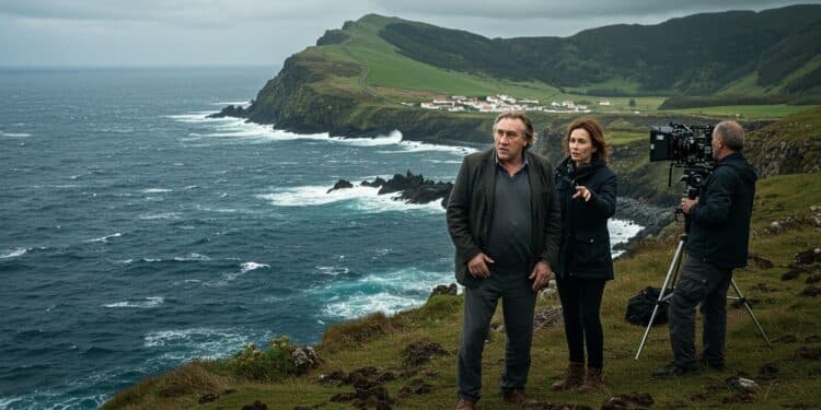 Découvrez les coulisses du tournage de Gérard Depardieu aux Açores pour le film de Fanny Ardant un drame poignant sur lamour et la mémoire   Viral Mag