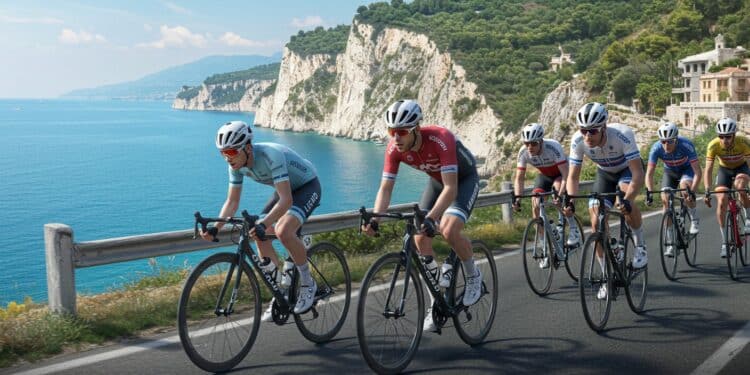 Giro 2025 : La 3e Étape à Vlorë Décryptée - Viral Mag Suivez la 3e étape du Giro 2025 à Vlorë 160 km de suspense Découvrez les favoris le parcours et les enjeux de cette course captivante Viral Mag