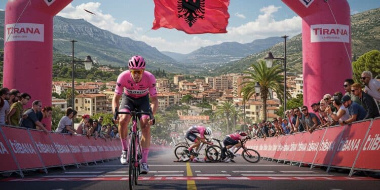 Mads Pedersen remporte la 1re étape du Giro 2025 à Tirana Découvrez le classement les favoris et lincident choc de Mikel Landa   Viral Mag