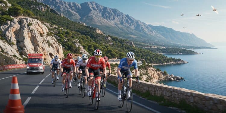 Giro 2025 : Une Aventure Cycliste Épique Débute - Viral Mag Le Giro 2025 sélance en Albanie avec 164 km daction Découvrez les étapes favoris et surprises de cette édition unique Viral Mag