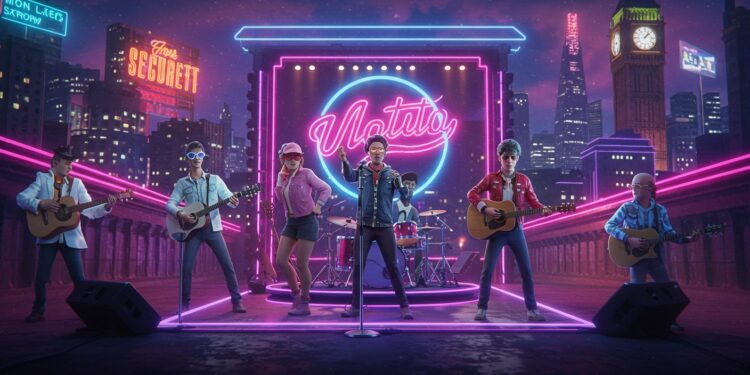 Gorillaz : 25 Ans d’Innovation avec Concerts et Expo - Viral Mag Gorillaz fête 25 ans avec des concerts à Londres et une expo immersive Plongez dans leur univers virtuel et musical unique Viral Mag