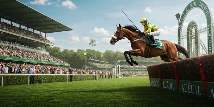Grand Steeple-Chase : Les Femmes Dominent l’Obstacle - Viral Mag Comment les femmes ont conquis le Grand Steeple Chase de Paris épreuve reine de lobstacle avec talent et détermination Découvrez leur ascension Viral Mag