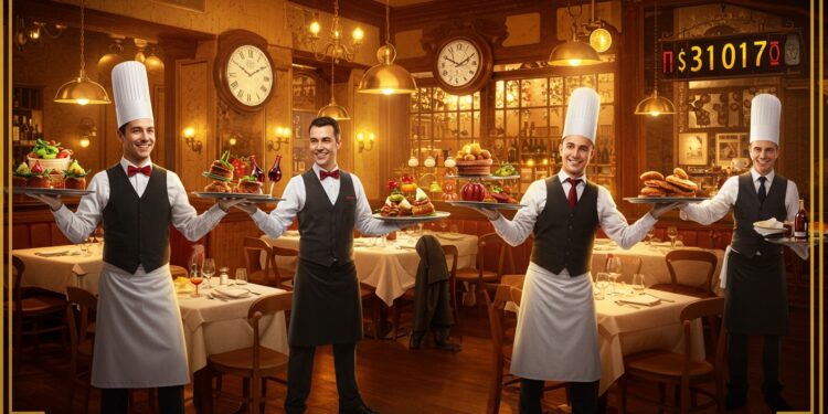 Grands Buffets : 3,5 Jours De Travail Par Semaine - Viral Mag Un restaurant français révolutionne le travail 35 jours par semaine pour les serveurs équilibre vie pro vie perso Découvrez ce modèle innovant Viral Mag