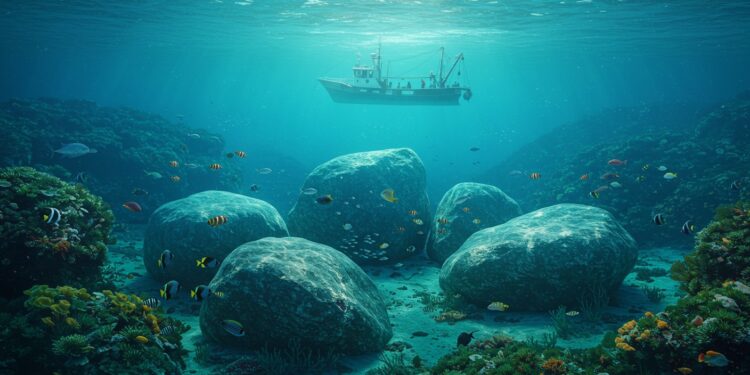 Greenpeace en Méditerranée : Action Controversée - Viral Mag Greenpeace déverse des rochers en Méditerranée pour protéger la mer mais laction suscite un tollé Découvrez les enjeux écologiques et légaux Viral Mag