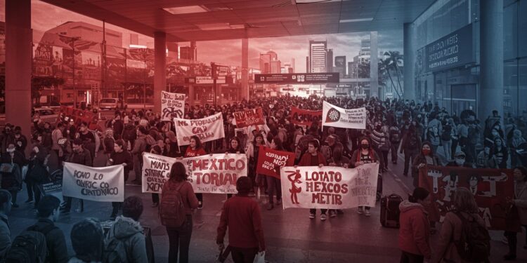Grève des enseignants à Mexico  laéroport international perturbé depuis une semaine Découvrez les causes impacts et réactions face à ce mouvement social   Viral Mag