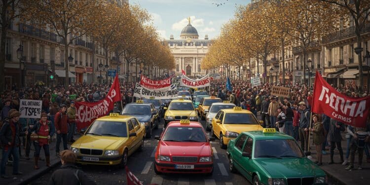 Les taxis parisiens poursuivent leur grève malgré les promesses du gouvernement Découvrez les raisons de leur colère et les impacts sur la capitale   Viral Mag