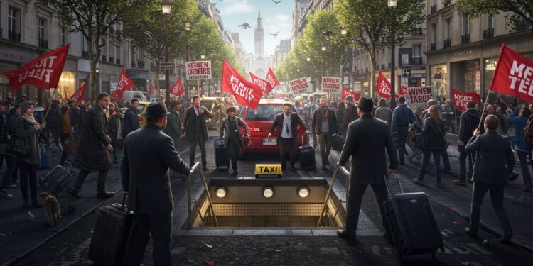 Grève des taxis à Paris  découvrez comment rejoindre gares et aéroports sans stress ce week end avec nos conseils pratiques et astuces de transport   Viral Mag