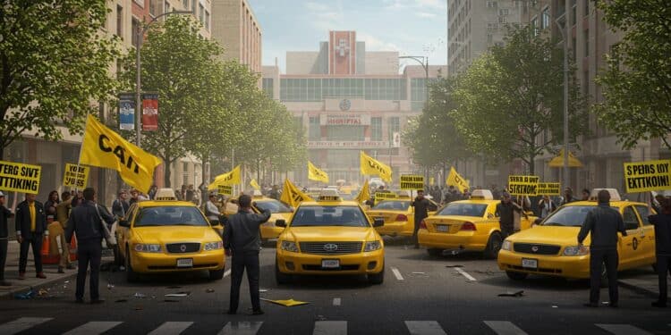 La grève des taxis éclate en France face à une nouvelle convention de transport sanitaire Quels enjeux pour les chauffeurs et léconomie  Découvrez lanalyse   Viral Mag