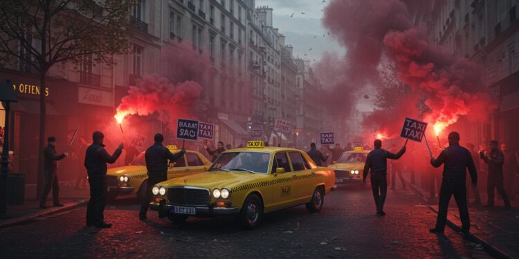 Les taxis en grève évoluent vers des actions sporadiques Découvrez les raisons les impacts et les perspectives de ce mouvement social en France   Viral Mag