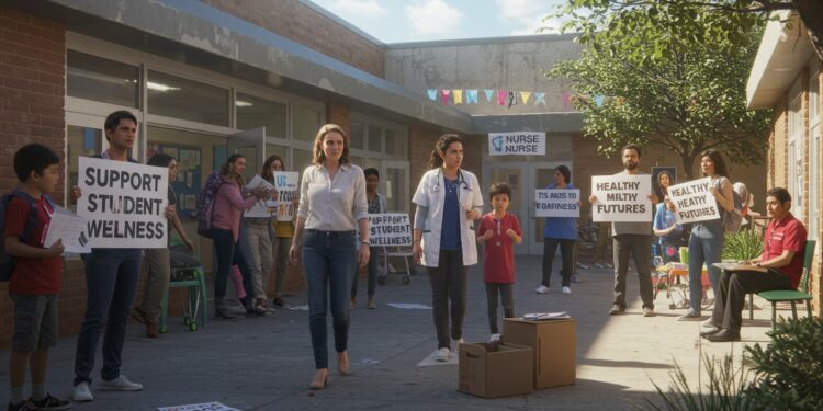 À Neuilly une grève scolaire éclate face à la réduction des heures dinfirmière Découvrez les enjeux de santé et les réactions des parents et enseignants   Viral Mag